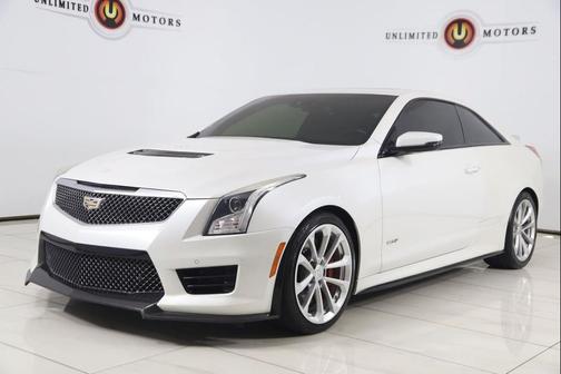 Crystal White Tricoat 2016 Cadillac ATS-V