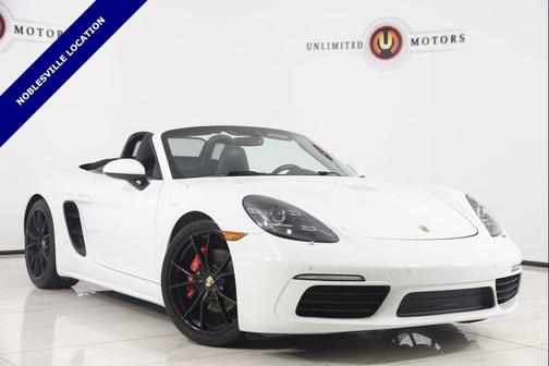 White 2017 Porsche 718 Boxster S