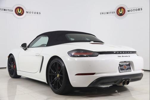 White 2017 Porsche 718 Boxster S