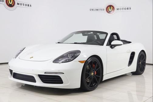 White 2017 Porsche 718 Boxster S