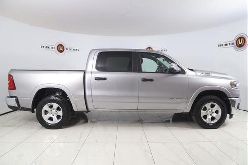 Billet Silver Metallic Clearcoat 2025 RAM 1500 Big Horn/Lone Star
