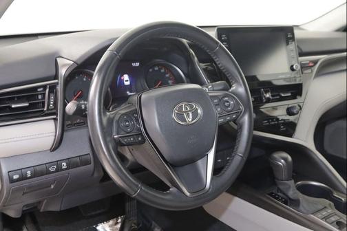 Midnight Black Metallic 2023 Toyota Camry XSE