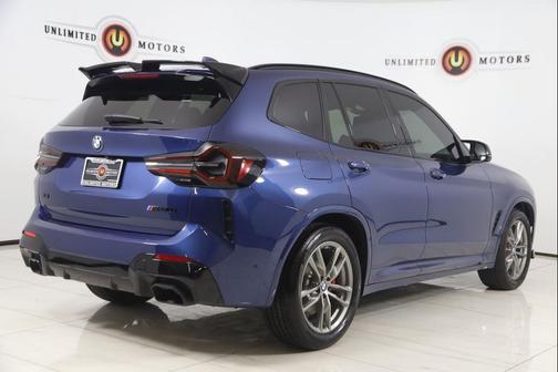 Blue Metallic 2023 BMW X3 M40i