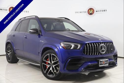 Brilliant Blue Metallic 2021 Mercedes-Benz AMG GLE 63 S 4MATIC+