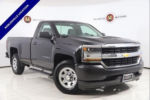 Black 2017 Chevrolet Silverado 1500 WT