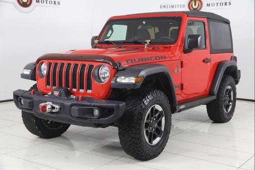Firecracker Red Clearcoat 2018 Jeep Wrangler Rubicon