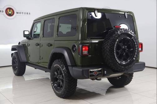 Sarge Green Clearcoat 2022 Jeep Wrangler Willys