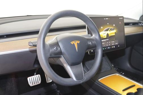 Yellow 2023 Tesla Model 3 Performance