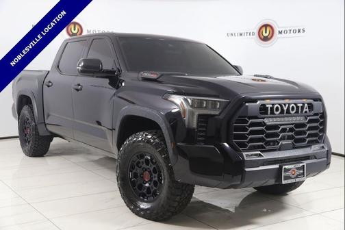 Midnight Black Metallic 2023 Toyota Tundra Hybrid TRD Pro
