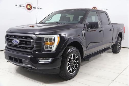 Agate Black 2021 Ford F-150 XLT