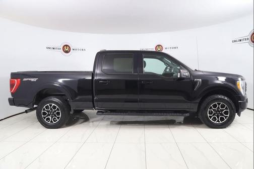 Agate Black 2021 Ford F-150 XLT