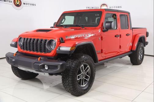 Firecracker Red Clearcoat 2025 Jeep Gladiator Mojave 4x4