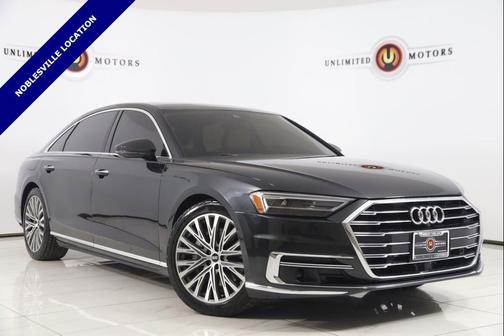Vesuvius Gray Metallic 2021 Audi A8 L 55