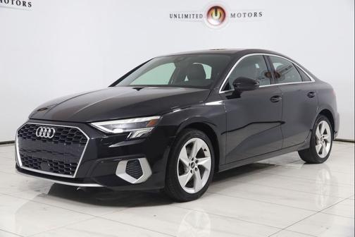 Mythos Black Metallic 2023 Audi A3 Premium