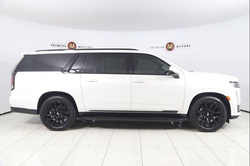 Crystal White Tricoat 2021 Cadillac Escalade ESV Sport Platinum