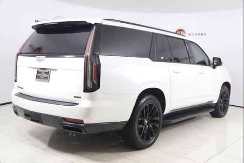 Crystal White Tricoat 2021 Cadillac Escalade ESV Sport Platinum