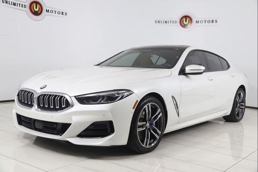 White Metallic 2024 BMW 840 Gran Coupe i xDrive