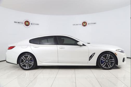 White Metallic 2024 BMW 840 Gran Coupe i xDrive