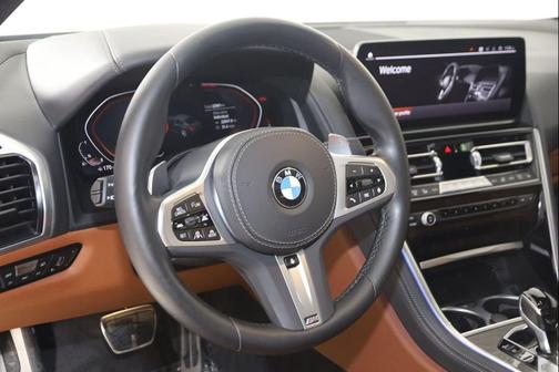 White Metallic 2024 BMW 840 Gran Coupe i xDrive
