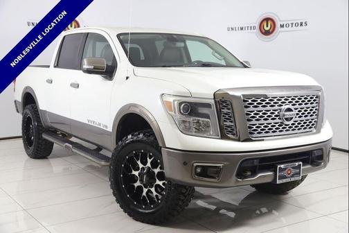 Pearl White 2018 Nissan Titan Platinum Reserve
