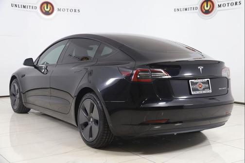 Solid Black 2021 Tesla Model 3 Long Range