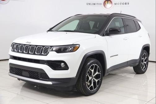 Bright White Clearcoat 2025 Jeep Compass Limited