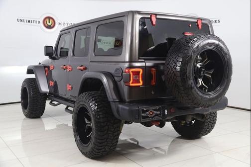 Granite Crystal Metallic Clearcoat 2018 Jeep Wrangler Unlimited Rubicon