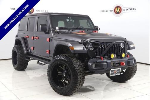 Granite Crystal Metallic Clearcoat 2018 Jeep Wrangler Unlimited Rubicon