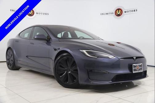 Solid Black 2022 Tesla Model S Dual Motor All-Wheel Drive