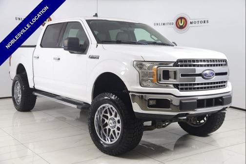 White Platinum Metallic Tri-Coat 2019 Ford F-150 XLT