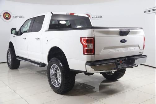 White Platinum Metallic Tri-Coat 2019 Ford F-150 XLT