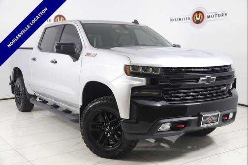 Silver Ice Metallic 2019 Chevrolet Silverado 1500 LT Trail Boss