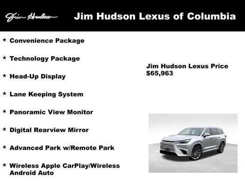 2025 Lexus TX 350 Luxury