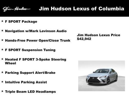 2022 Lexus ES 350 F Sport