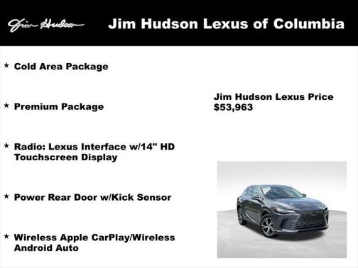 2024 Lexus RX 350 Base