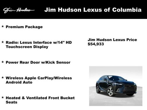 2025 Lexus RX 350 Premium