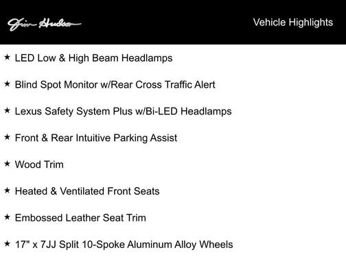 2016 Lexus ES 350 Base