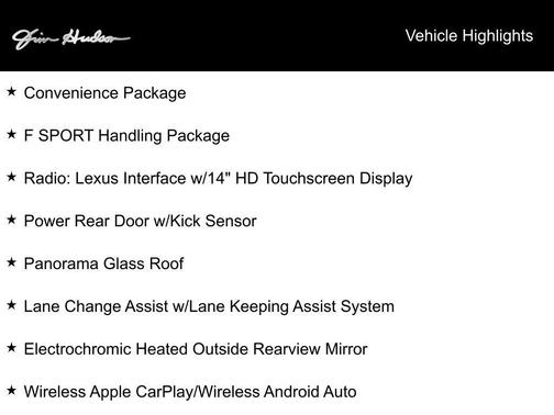 2025 Lexus RX 350 F SPORT Handling