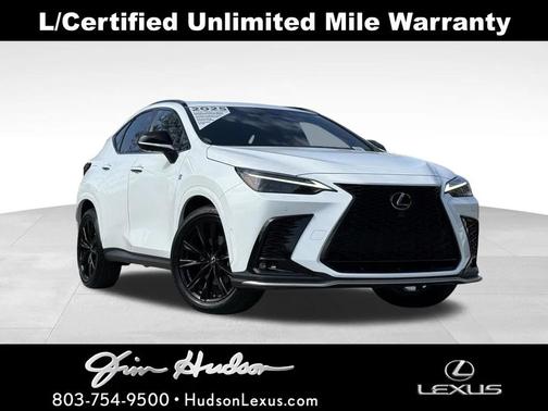 White 2025 Lexus NX 450h+ 450h+ F SPORT