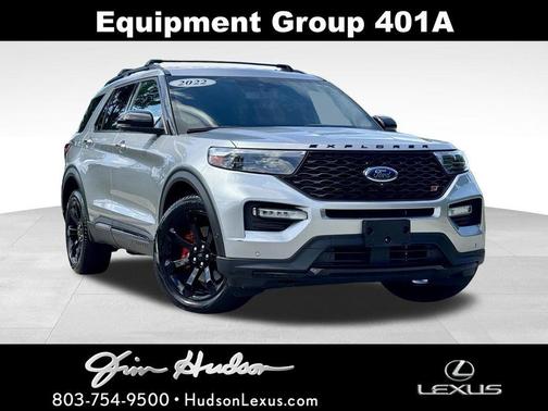 Silver 2022 Ford Explorer ST