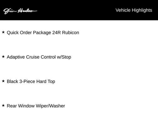 White 2024 Jeep Wrangler Rubicon
