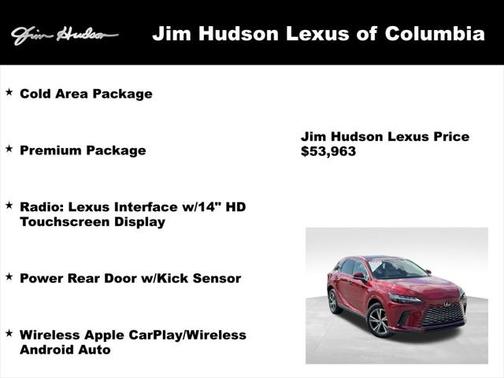 2024 Lexus RX 350 Base