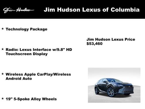 2025 Lexus RX 350 Base