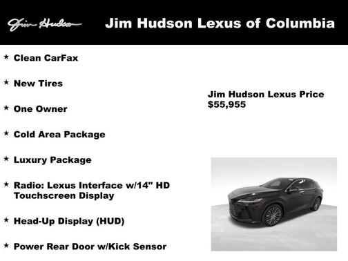 2023 Lexus RX 350 Luxury