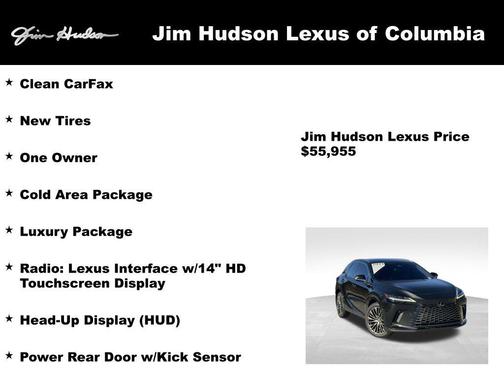 2023 Lexus RX 350 Luxury