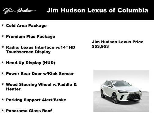 2023 Lexus RX 350 Premium Plus