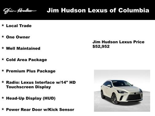 2023 Lexus RX 350 Premium Plus