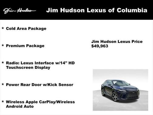 2024 Lexus RX 350 Base