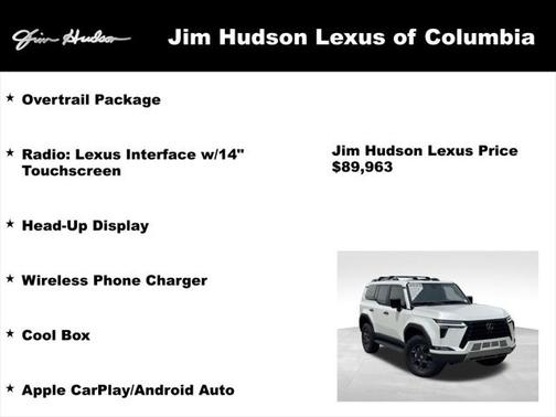 2025 Lexus GX 550 550 Overtrail