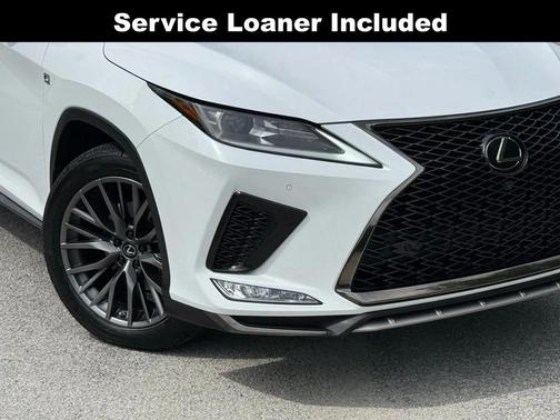 White 2022 Lexus RX 350 F SPORT Handling